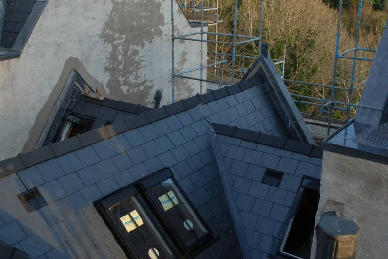 Rooflights at Monkstown Castle