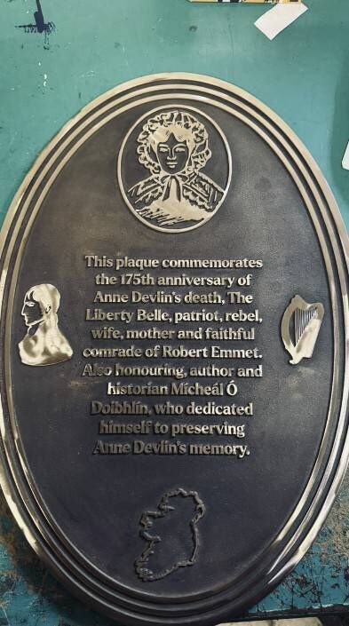 The plaque will be unveiled at the Liberty Belle pub on Sunday. The plaque will be unveiled at the Liberty Belle pub on Sunday.