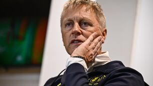 <p>Head coach Heimir Hallgrímsson speaks to the media during a Republic of Ireland men squad announcement at FAI Headquarters in Abbotstown, Dublin. Photo by Ben McShane/Sportsfile</p> <p>Head coach Heimir Hallgrímsson speaks to the media during a Republic of Ireland men squad announcement at FAI Headquarters in Abbotstown, Dublin. Photo by Ben McShane/Sportsfile</p>