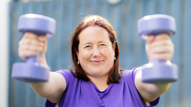 <p>Ciara Scallan, senior respiratory physiotherapist, Irish Lung Fibrosis Association. Picture: Gareth Chaney</p>