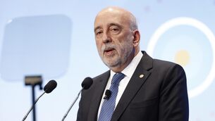 <p> Central Bank governor Gabriel Makhlouf. Mr Makhlouf said there is a critical need to strengthen Europe’s single market as the foundation for mobilising the continent’s substantial savings. Picture Conor McCabe Photography. </p>