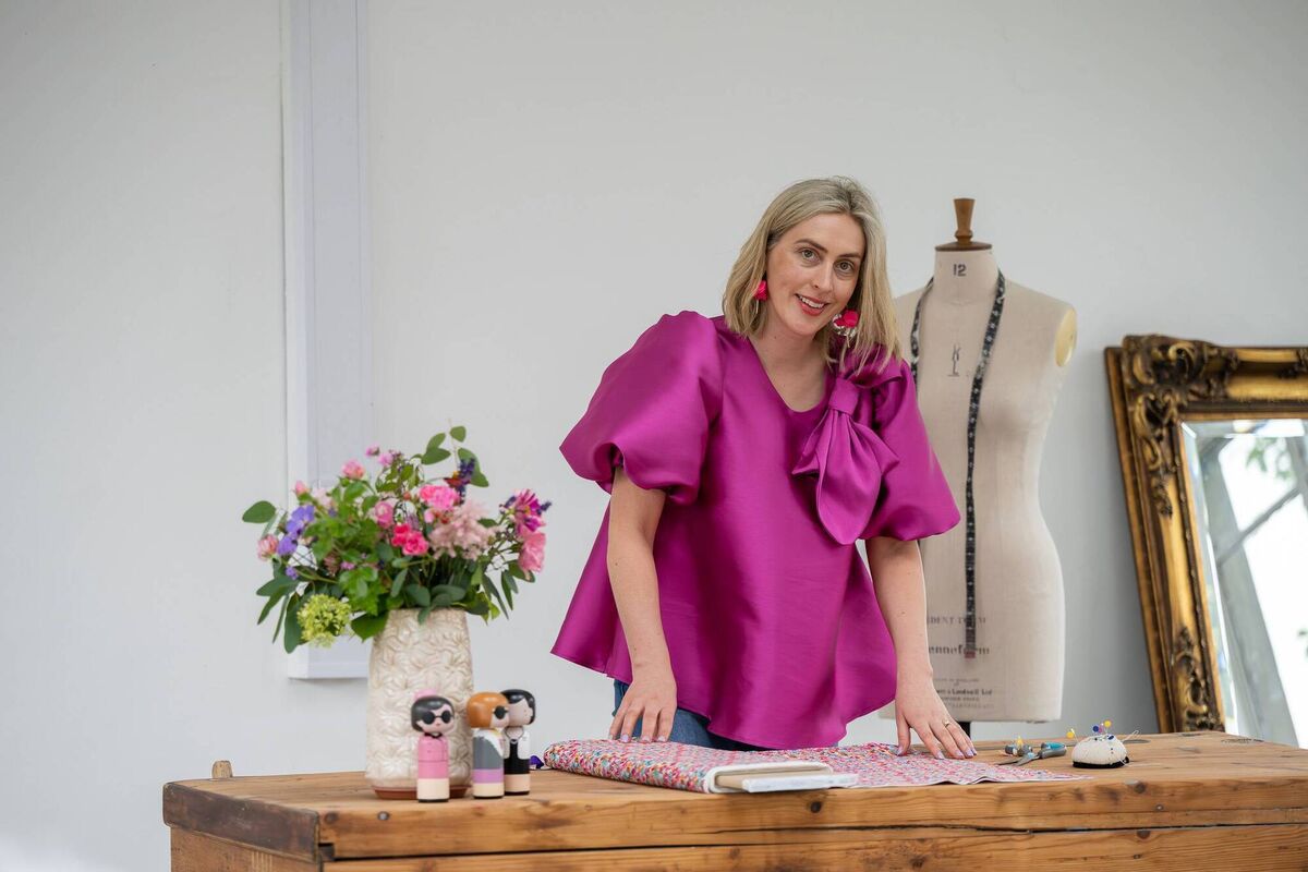 Fashion designer Heidi Higgins runs sewing retreats for all levels in Laois. Fashion designer Heidi Higgins runs sewing retreats for all levels in Laois.