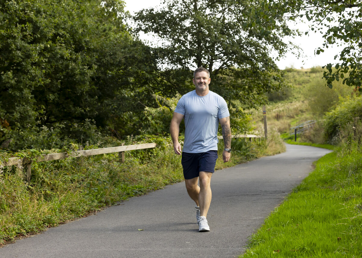 Brendan Byrne: 'I started going for longer walks and after about two or three weeks I began to feel better' Picture: Mary Browne Brendan Byrne: 'I started going for longer walks and after about two or three weeks I began to feel better' Picture: Mary Browne