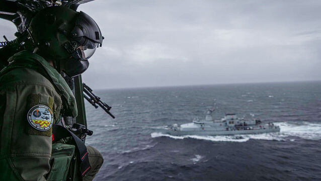 <p>The Oireachtas defence committee has heard about the 'depth of frustration, anger and disillusionment among these highly skilled and experienced technicians and inspectors'. Picture: Defence Forces/PA</p>
