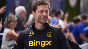 <p>Chelsea manager Xabi Alonso </p> <p>Chelsea manager Xabi Alonso </p>
