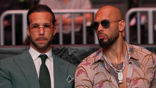 <p>Andrew Tate, right, and his brother, Tristan (Julia Demaree Nikhinson/AP)</p> <p>Andrew Tate, right, and his brother, Tristan (Julia Demaree Nikhinson/AP)</p>
