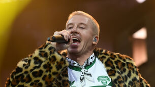 <p>Macklemore, who was fired as the opening act on Ed Sheeran’s tour after saying “Free Palestine” on stage at New Jersey’s MetLife Stadium, pledged to donate the entirety of his earnings from Sheeran’s tour to several organisations focused on the Palestinian people. Picture: Larry Cummins </p> <p>Macklemore, who was fired as the opening act on Ed Sheeran’s tour after saying “Free Palestine” on stage at New Jersey’s MetLife Stadium, pledged to donate the entirety of his earnings from Sheeran’s tour to several organisations focused on the Palestinian people. Picture: Larry Cummins </p>