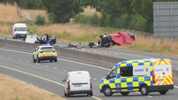 Crash on M9 in Co Kildare