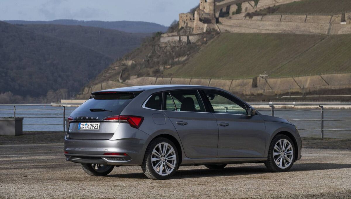 The Skoda Scala. The Skoda Scala.