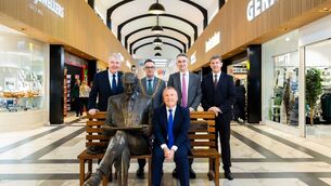 <p>John Hartnett, Centre Manager, Blackpool​; Lord Mayor of Cork Cllr. Damian Boylan​; Stephen Green, Patron Capital​; Roger Dineen, Lugus Capital​ with EU Commissioner, Michael McGrath pictured at the official relaunch of Blackpool Shopping Centre following the completion of a major multimillion-euro refurbishment. 	Picture: Alison Miles / OSM PHOTO</p>