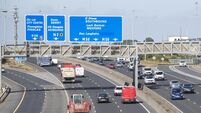 M50 Traffic, on firs day of second pahse of COVID Lockdown restrictions easing