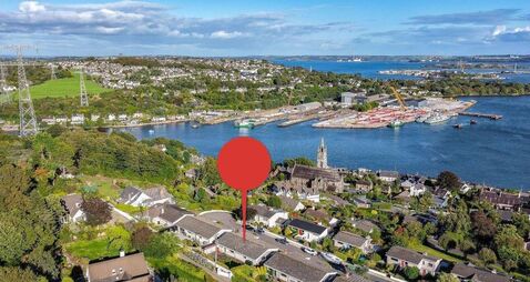 €595k Monkstown four-bed with a very worthwhile view