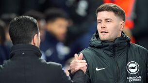 <p>Arteta insisted he has buried the hatchet with Hurzeler on the eve of their Premier League clash. Pic: Jonathan Brady/PA Wire</p>