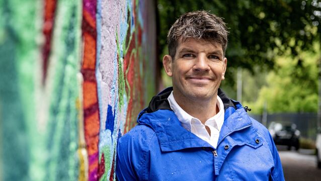 <p>Donncha O’Callaghan: I'm loving being in the entertainment industry. Picture: Chani Anderson </p>
