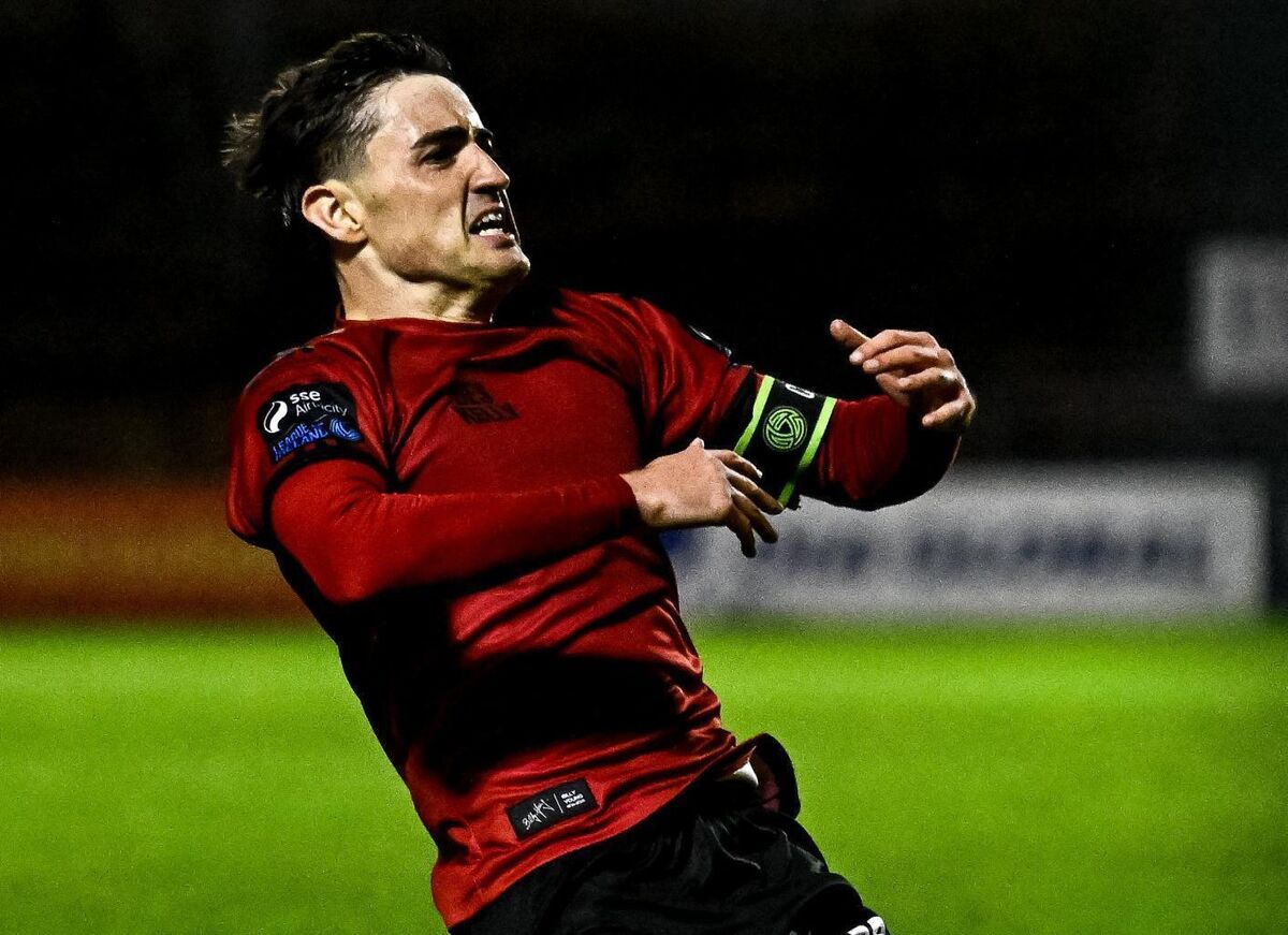 Devoy celebrates the late winner. Pic: Seb Daly/Sportsfile Devoy celebrates the late winner. Pic: Seb Daly/Sportsfile