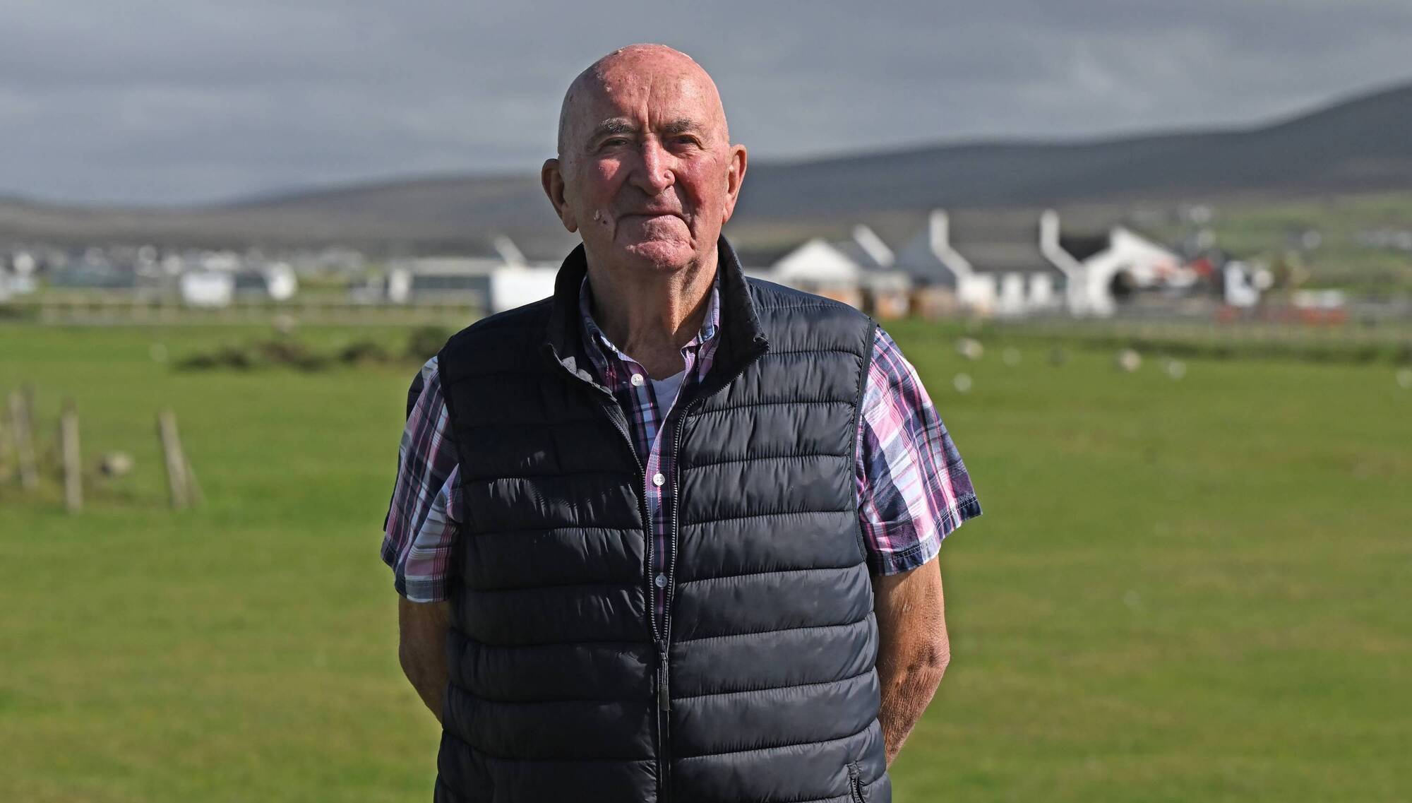 Martin Calvey: An Achill Island farmer is challenging Mayo County Council’s claim to land containing the Keel campsite, amid questions over a supposed 1970s purchase. Picture: Conor McKeown