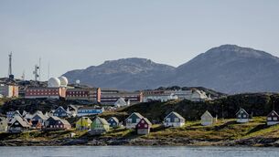 <p>Houses and other buildings in Nuuk, Greenland. Picture: Mads Claus Rasmussen via Getty Images</p> <p>Houses and other buildings in Nuuk, Greenland. Picture: Mads Claus Rasmussen via Getty Images</p>