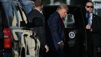 President Trump Travels To His Virginia Golf Course And Then Camp David For The Weekend