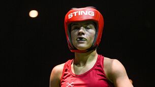 <p>Daina Moorehouse had a 3-2 win over Bulgaria’s Zlatislava Chukanova at the European Elite Championship. Pic: Ramsey Cardy/Sportsfile </p>