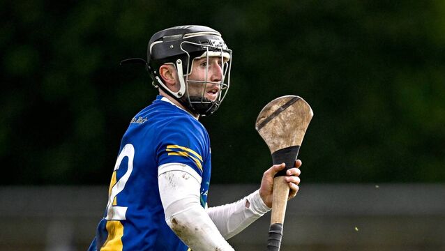 <p>Substitute Jamie Ryan was the hero for Loughrea as he scored five points against Castlegar after entering the action. Pic: Seb Daly/Sportsfile</p>