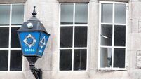 Police lamp, Dublin, Ireland