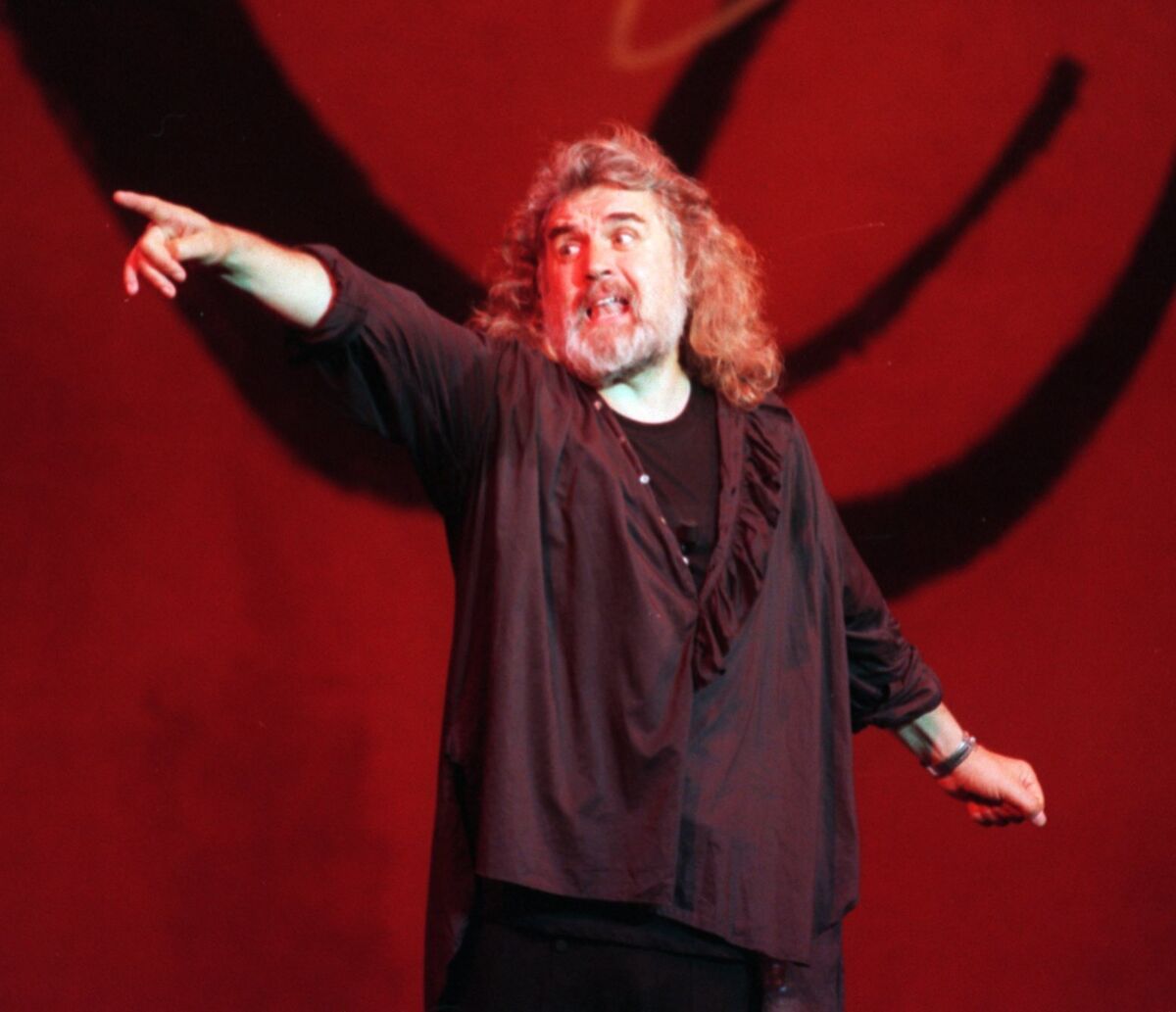 Billy Connolly in Cork Opera House in 2006. Picture: Richard Mills