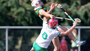 <p> Lee Quilligan, Glen Rovers, Lorcan McLoughlin, Kanturk. Pic: Jim Coughlan.</p> <p> Lee Quilligan, Glen Rovers, Lorcan McLoughlin, Kanturk. Pic: Jim Coughlan.</p>
