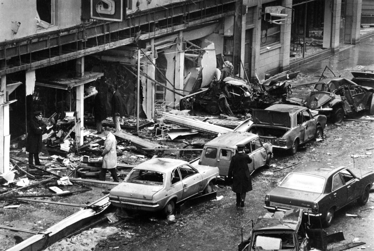 The destruction on Talbot St, part of the Dublin/Monaghan bombings in 1974. One of the investigators of that atrocity, Margaret Urwin, is part of Martin Farrell's quest for justice for his father. Picture: Maxwell's Archive The destruction on Talbot St, part of the Dublin/Monaghan bombings in 1974. One of the investigators of that atrocity, Margaret Urwin, is part of Martin Farrell's quest for justice for his father. Picture: Maxwell's Archive