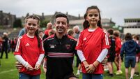 Aidan O’Mahony and his daughters Lilah and Lucia after the match 20/9/2026
