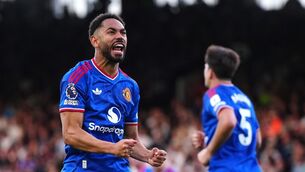 <p>Manchester United's Matheus Cunha (left) celebrates the late equaliser. Pic: Bradley Collyer/PA</p> <p>Manchester United's Matheus Cunha (left) celebrates the late equaliser. Pic: Bradley Collyer/PA</p>