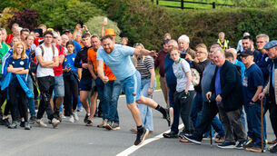 <p>Arthur McDonough beat Colm Rafferty to win the King of the Raods title. Pic: Noel Sweeney</p> <p>Arthur McDonough beat Colm Rafferty to win the King of the Raods title. Pic: Noel Sweeney</p>