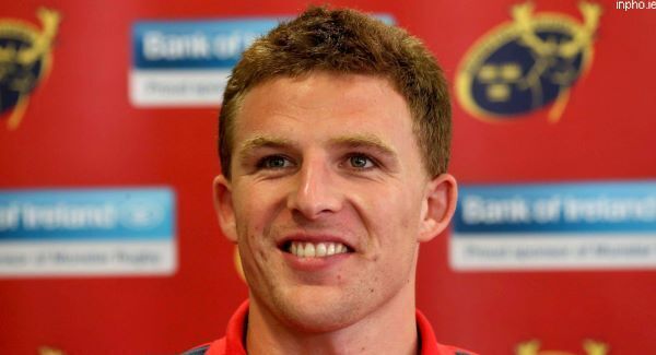 Andrew Conway sihas agreed a two-year contract extension with Munster