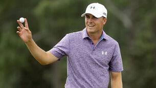 Spieth believes caddy will help him storm Chambers Bay