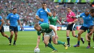 Ireland book quarter-final place with victory over Italy