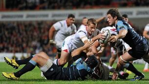 Ulster get bonus in victory over Blues
