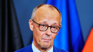 German chancellor Friedrich Merz acknowledged the scale of the challenge (AP)