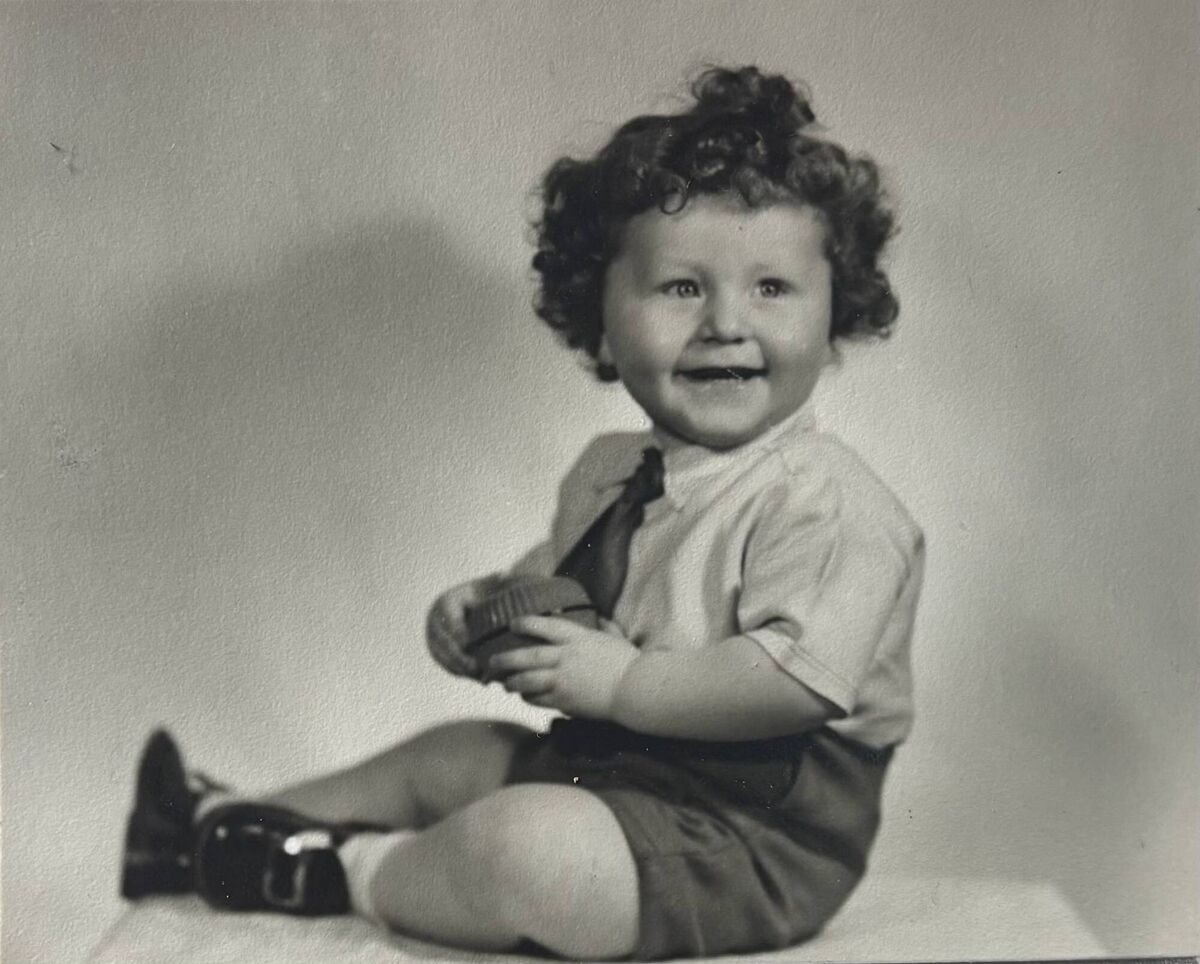 Paul Brady as an infant. He grew up in Strabane in Co Tyrone. Paul Brady as an infant. He grew up in Strabane in Co Tyrone.