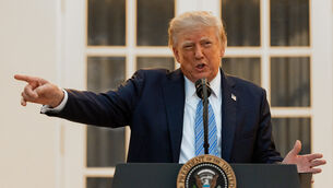 <p>Reporters from the three major news organisations were blocked from the White House on Saturday, a day after Mr Trump said he was barring them because of reporting he found to be “fake news”. Picture: AP Photo/Alex Brandon</p> <p>Reporters from the three major news organisations were blocked from the White House on Saturday, a day after Mr Trump said he was barring them because of reporting he found to be “fake news”. Picture: AP Photo/Alex Brandon</p>