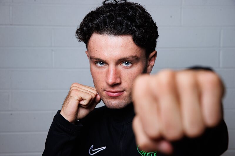 Jon McConnell fights for a medal in Bulgaria on Monday afternoon. Pic: INPHO/Tom Maher Jon McConnell fights for a medal in Bulgaria on Monday afternoon. Pic: INPHO/Tom Maher