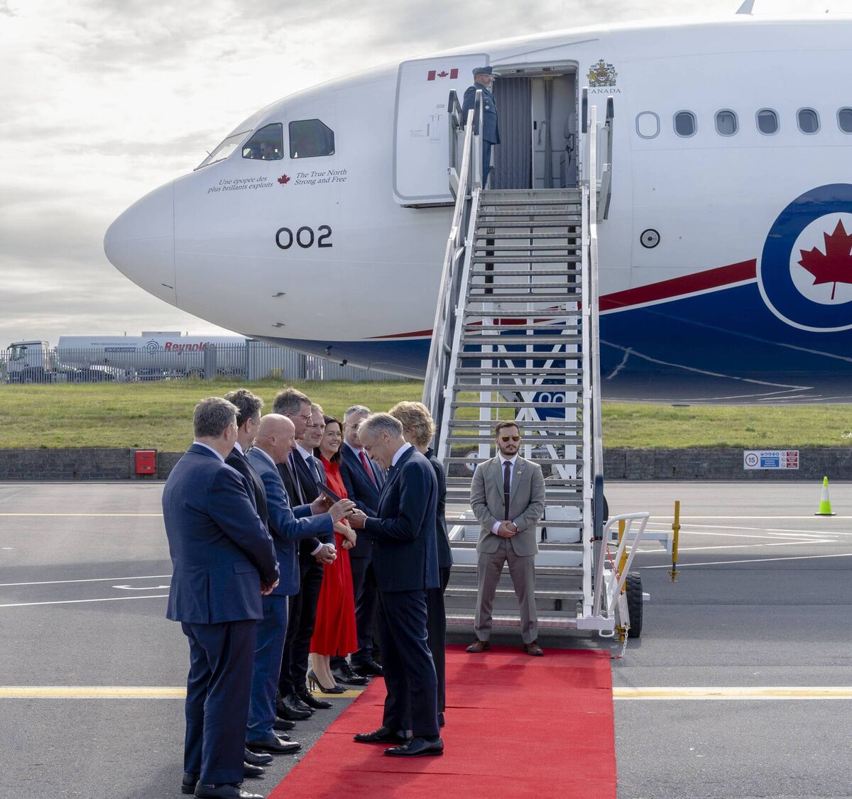Canadian prime minister Mark Carney arriving at Ireland West Airport. While Carney visited Ireland in June, Ireland and Canada agreed to co-operate on economic security and trusted supply chains. Canadian prime minister Mark Carney arriving at Ireland West Airport. While Carney visited Ireland in June, Ireland and Canada agreed to co-operate on economic security and trusted supply chains.