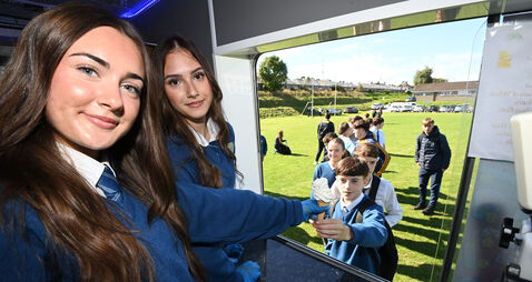 Coláiste Éamann Rís' ice-cream van aims to raise school funds