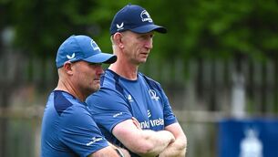 <p>Jacques Nienaber said finding a replacement for Leo Cullen is 'a process that Leinster is busy with'. Pic: Deon van der Merwe/Sportsfile</p>