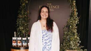 <p>Breda Graham is pictured at the Lindt Excellence Chocolate and Wine Tasting Experience as part of Cork on a Fork Festival. Picture: @guilhermertds.</p>