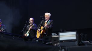 <p>The Saw Doctors performing at Electric Picnic. The band has announced they will play Cork next summer. Picture:  Evan Treacy/PA Wire</p>