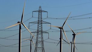 <p>Wholesale electricity prices rose by almost 77% in the 12 months to August 2026, according to data released by the Central Statistics Office on Tuesday. Picture: PA </p> <p>Wholesale electricity prices rose by almost 77% in the 12 months to August 2026, according to data released by the Central Statistics Office on Tuesday. Picture: PA </p>