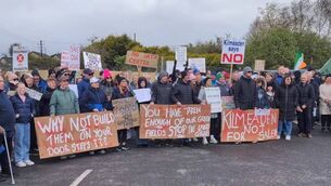 <p>There have been numerous protests in Kilmeaden against the proposed data centres. </p> <p>There have been numerous protests in Kilmeaden against the proposed data centres. </p>