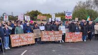 kilmeaden protest.jpeg Gardaí investigate after body of man found in Co Cork