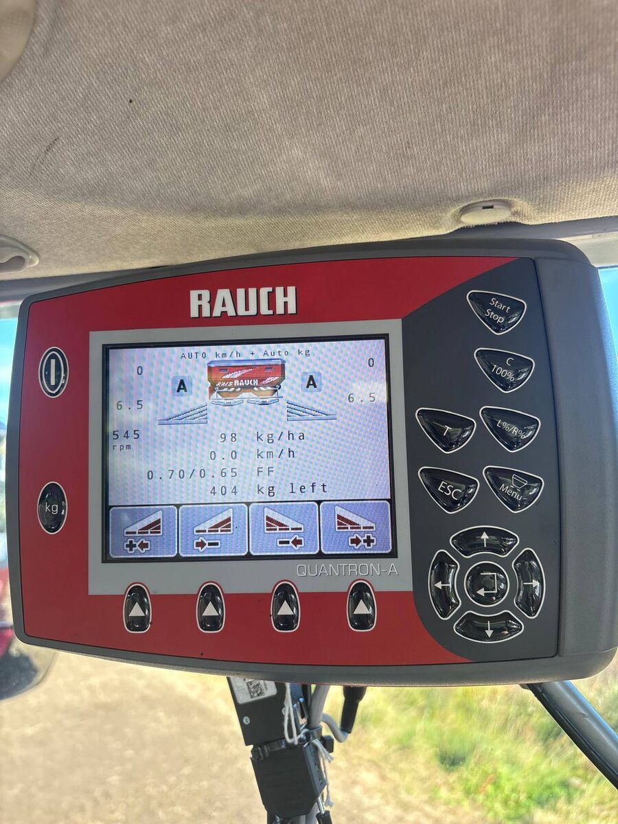 One technology Co Clare dairy farmer Eoghan McInerney has found particularly useful is his GPS-enabled fertiliser spreader. One technology Co Clare dairy farmer Eoghan McInerney has found particularly useful is his GPS-enabled fertiliser spreader.