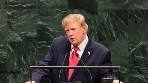 <p>US president Donald Trump speaks during the 81st session of the United Nations (UN) General Assembly at UN Headquarters on September 22, 2026 in New York City. Picture: Michael M. Santiago/Getty Images</p> <p>US president Donald Trump speaks during the 81st session of the United Nations (UN) General Assembly at UN Headquarters on September 22, 2026 in New York City. Picture: Michael M. Santiago/Getty Images</p>