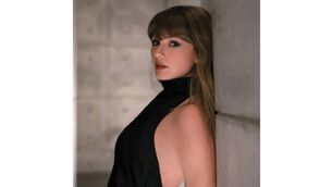 <p>Taylor Swift in the cover art of her new single 'Patient Zero'. Picture: Instagram</p>